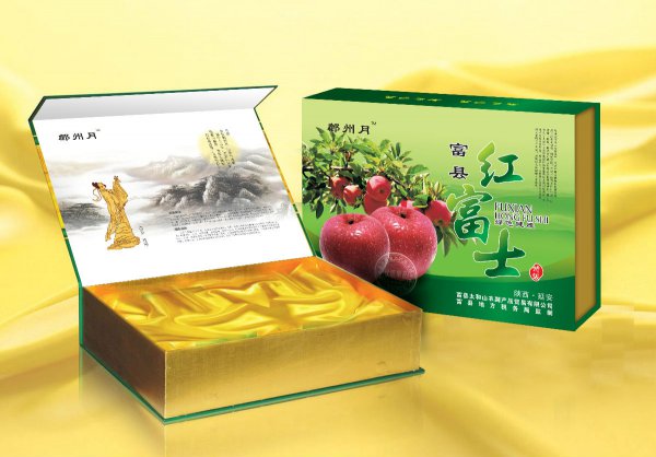 供应 大量出售富县套袋苹果