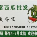 昆明市海口镇夏齐富：麒麟西瓜2元/斤
