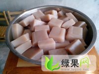 湖北谷城纯手工魔芋豆腐：特色农王玉栓