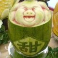 新民秋棚西瓜大量上市 品种齐全 价格合理