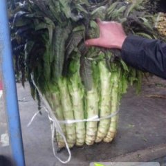 近期江南市场莴笋销量也大了很多