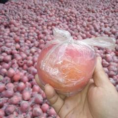 今年饶阳当地产红富士苹果已经大量上市