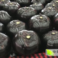 邯郸茄子大量上市了，紫圆茄，颜色黑亮形状好