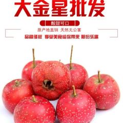 红色山楂，金色品质，绿色休闲。