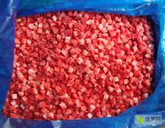 冷冻草莓丁，整果，片，草莓浆