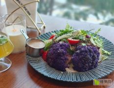 龙紫松65天松花菜，紫色松花