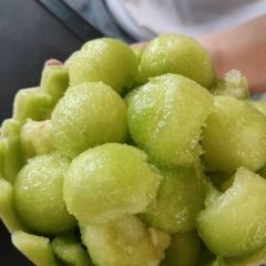 网红冰淇淋玉菇甜瓜